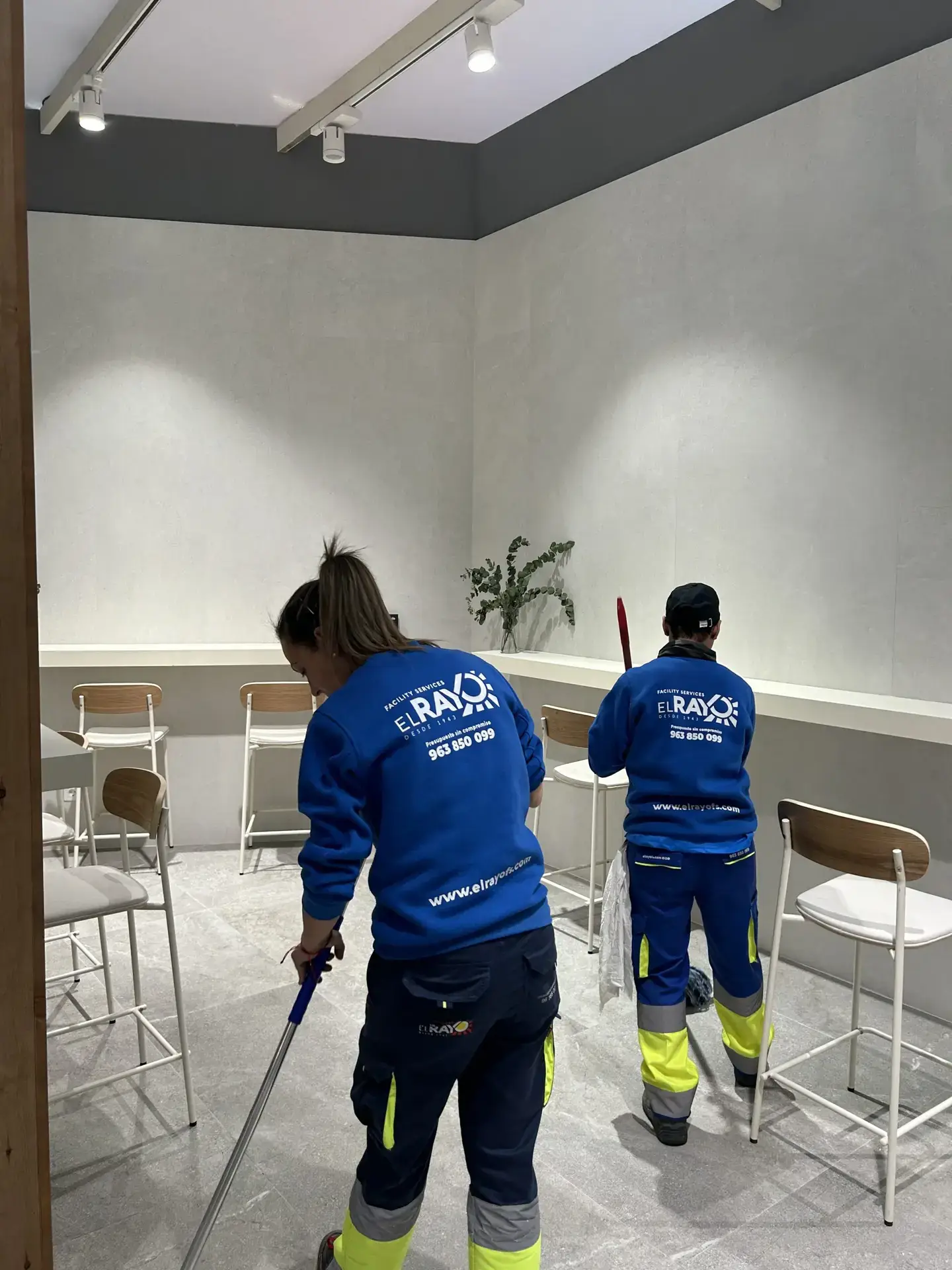 limpieza de salas de reuniones