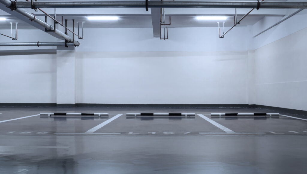 servicio de limpieza de parkings o garajes