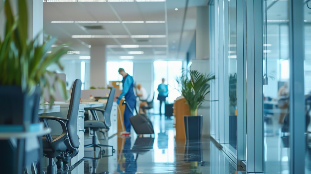horario de limpieza de oficinas