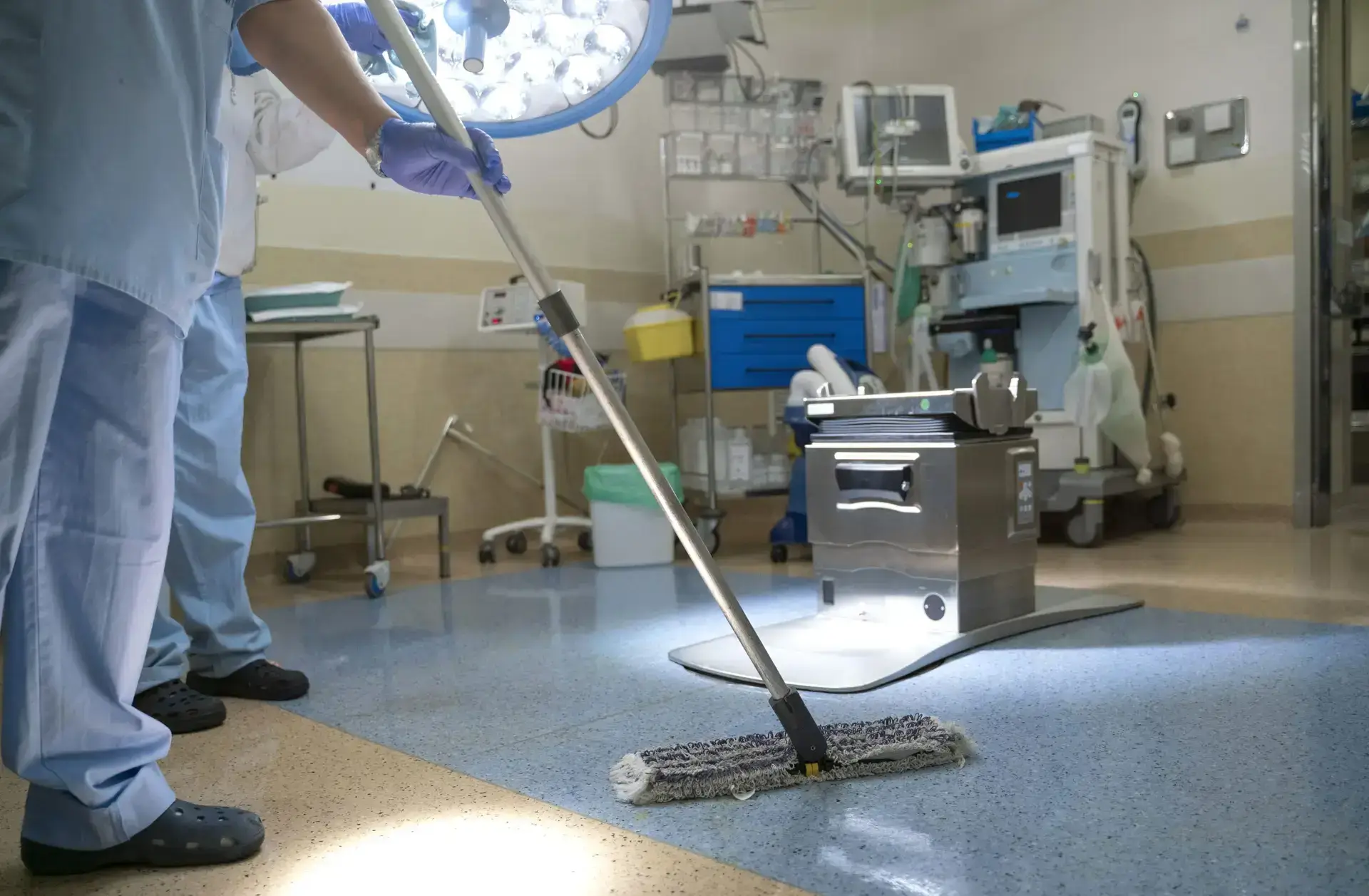 Limpieza en hospitales